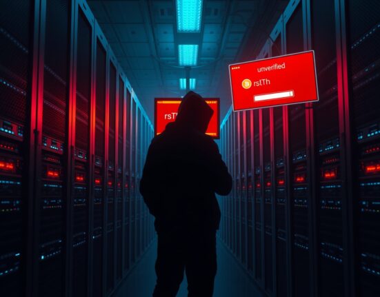 Kelp DAO exploit server room showing off-chain attack infrastructure targeted in the rsETH bridge exploit