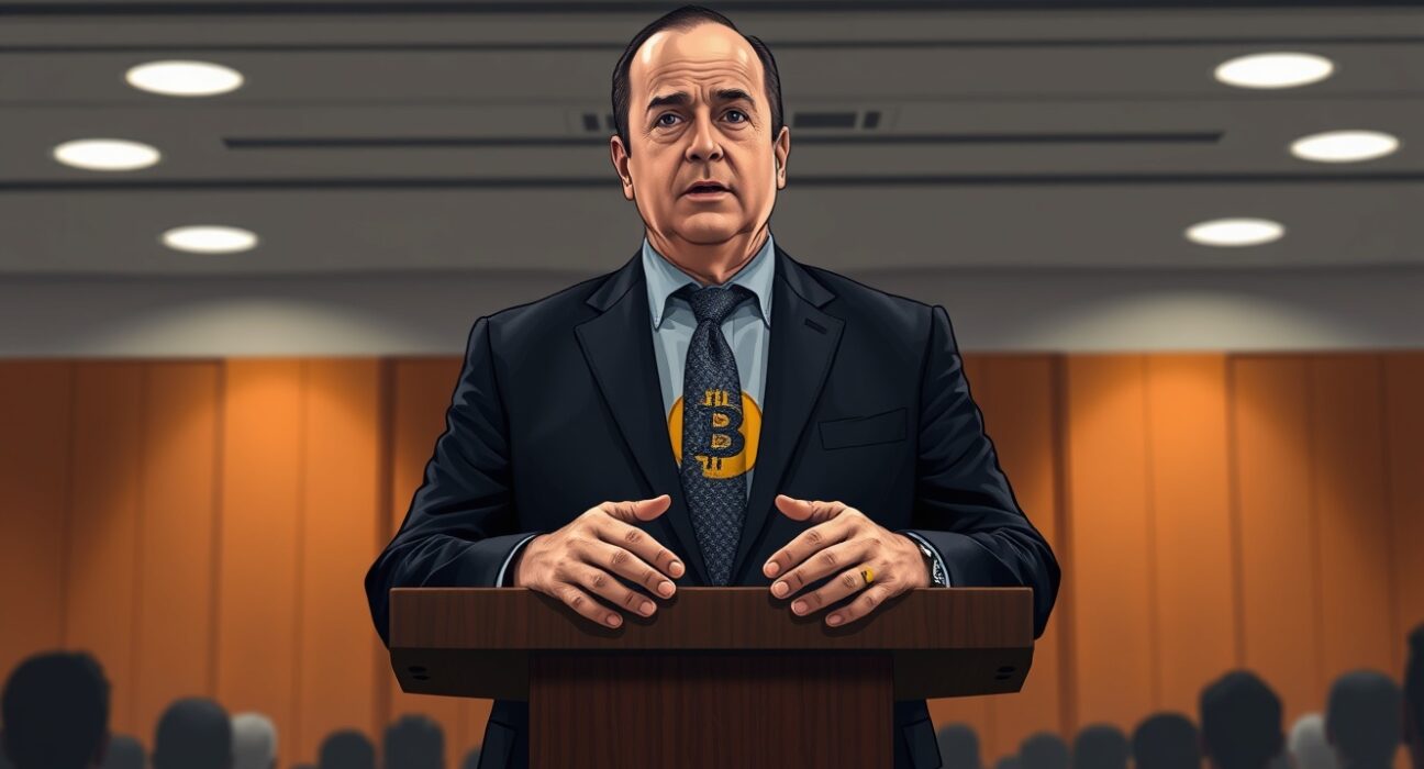 Kevin O'Leary predicts Bitcoin price surge to $200,000 if CLARITY Act passes, discussing institutional crypto liquidity at a conference