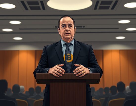 Kevin O'Leary predicts Bitcoin price surge to $200,000 if CLARITY Act passes, discussing institutional crypto liquidity at a conference