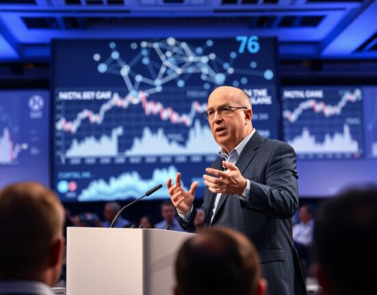 Kevin O'Leary speaking at Consensus 2026 about tokenization and crypto regulation