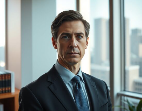 Kevin Warsh Federal Reserve Chair nominee portrait ahead of Senate confirmation hearing