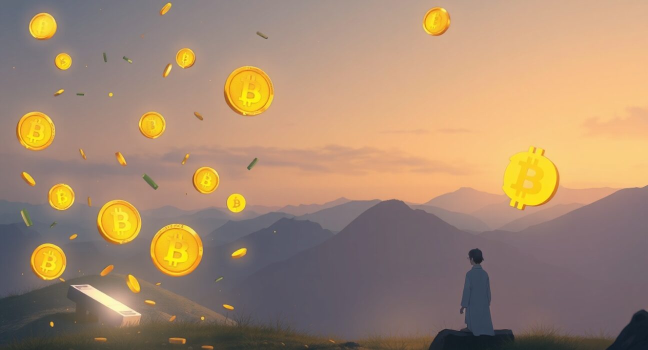 Robert Kiyosaki's strategy for buying Bitcoin, gold, and silver during a market sale period.