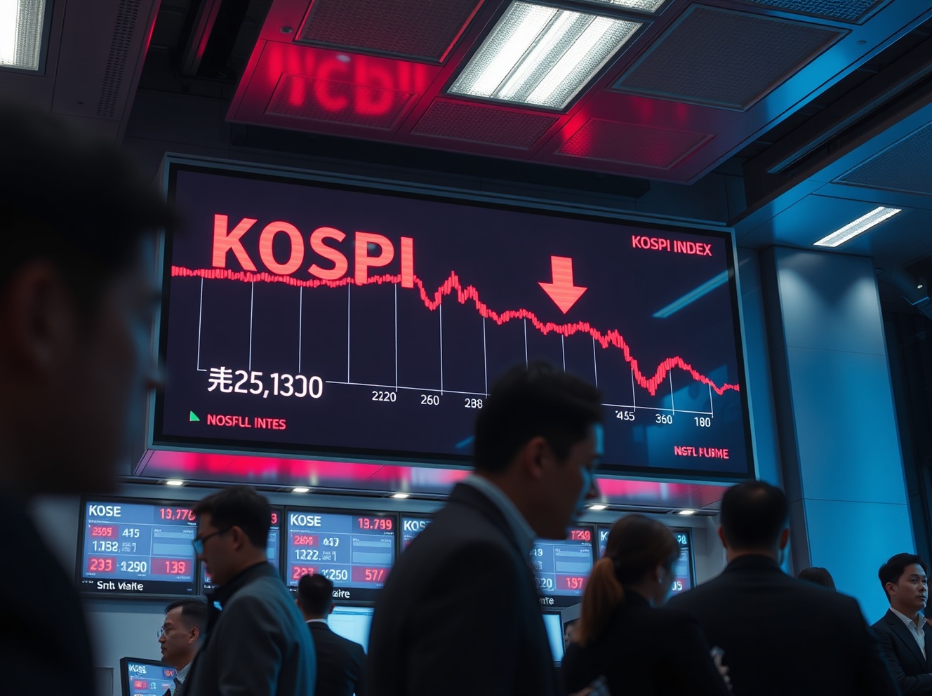 Korea Exchange Triggers Sell-Side Sidecar as KOSPI Crashes Over 5%