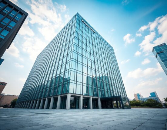 Korea Investment Corporation headquarters in Seoul, South Korea, symbolizing institutional investment in Circle.