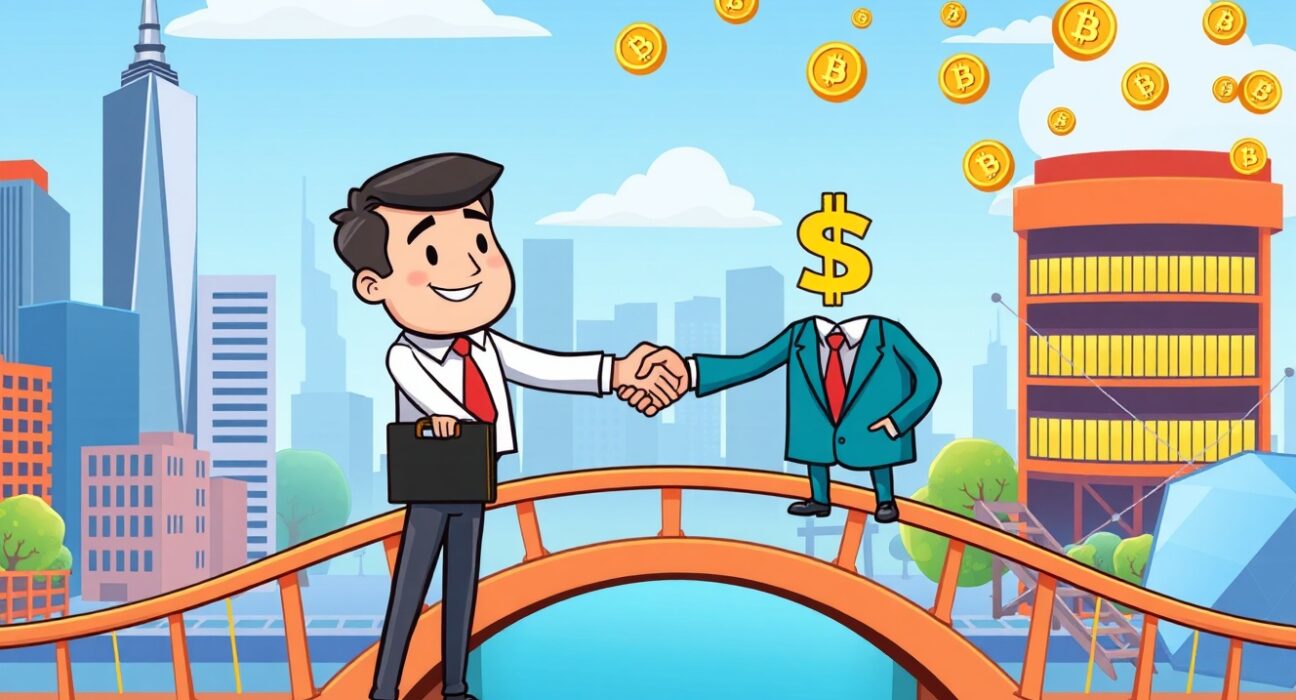 Korea Investment & Securities and Bithumb MOU partnership bridging traditional finance and cryptocurrency asset management.