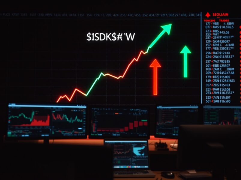 Korean Won Crisis: Bank of America Forecasts USD/KRW to Plummet to 12-Year Low