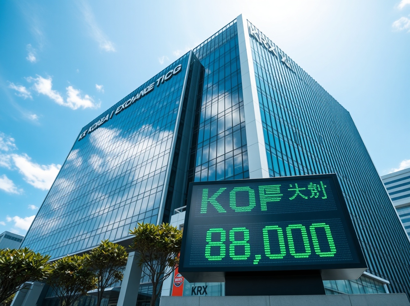 KOSPI Breaks 8,700 Barrier for First Time in Intraday Trading