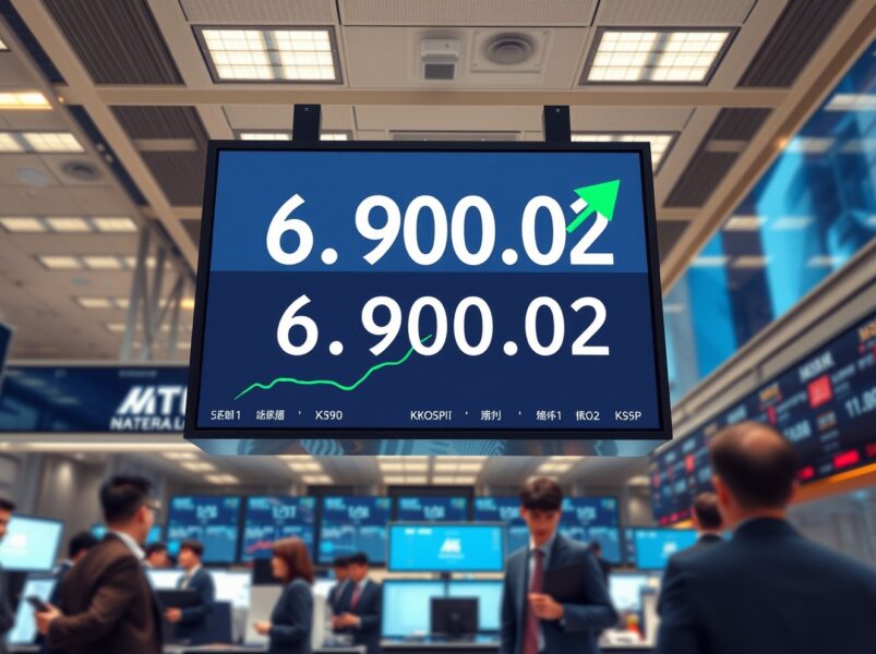 KOSPI Breaks 6,900 for First Time in History: Unprecedented Surge Reshapes South Korea’s Market