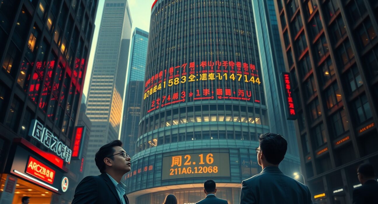 Financial professionals react to significant KOSPI and Nikkei stock market declines in Asia.