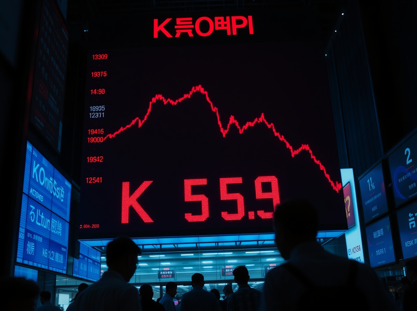 KOSPI Hits Record 8,046 Then Crashes 8.4%, Wiping Out ₩509 Trillion in Market Value