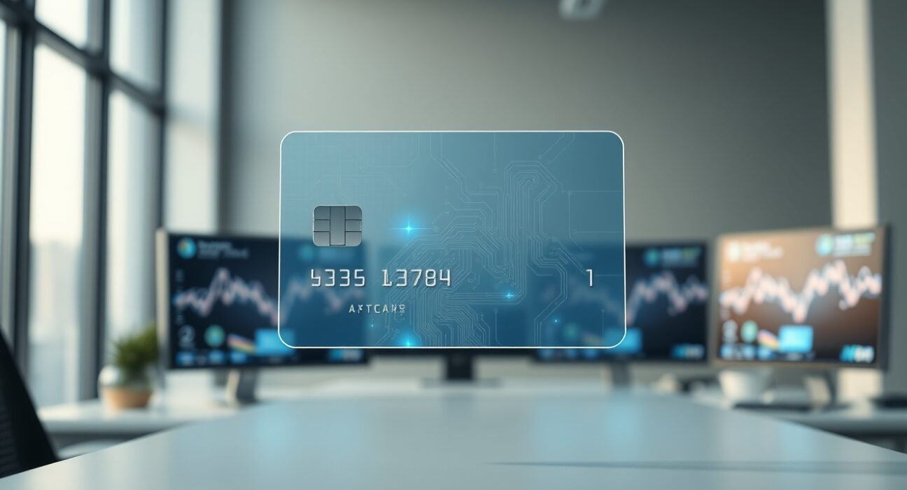 Kulipa's innovative stablecoin card issuance infrastructure represented by a modern digital payment card.