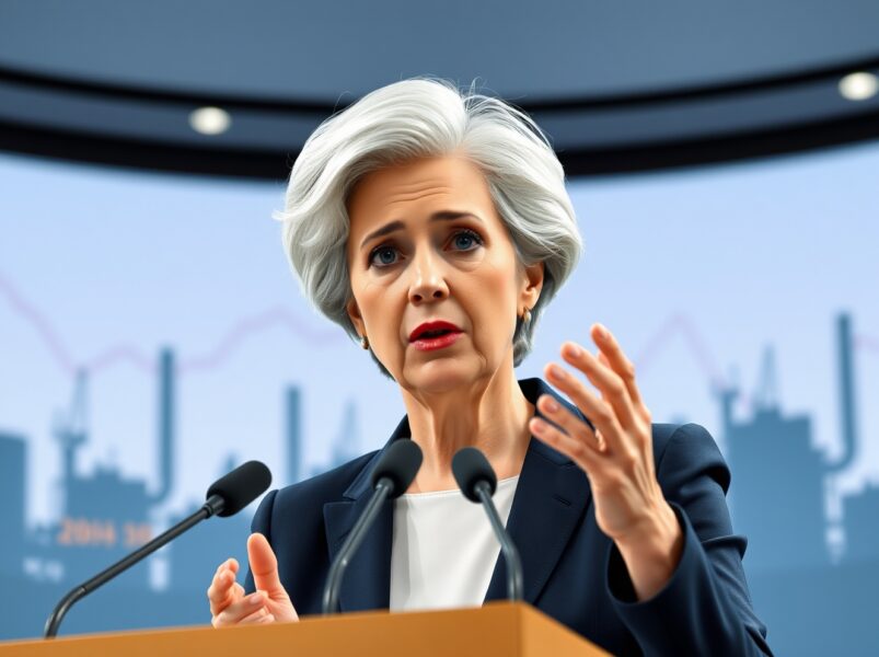 Lagarde Speech Reveals High Energy Costs Make Firms and Households Reluctant to Invest, Threatening Eurozone Recovery