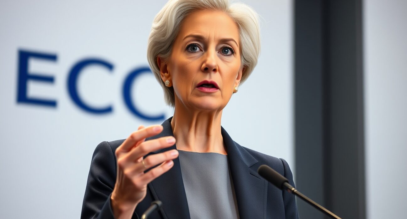 ECB President Christine Lagarde warning about prolonged war impacts on energy prices and inflation