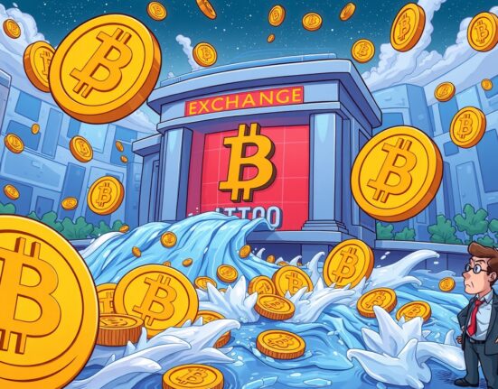 Large BTC inflows creating market pressure as Bitcoin flows into exchanges