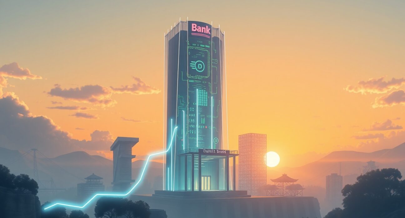 Laser Digital banking license pursuit bridging traditional finance and cryptocurrency markets.