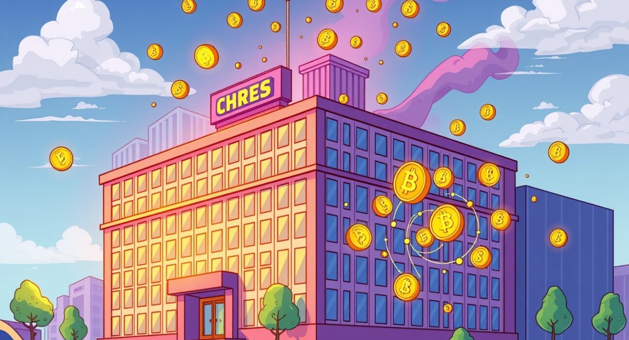 Corporate transformation into cryptocurrency ZEC investment with digital security elements