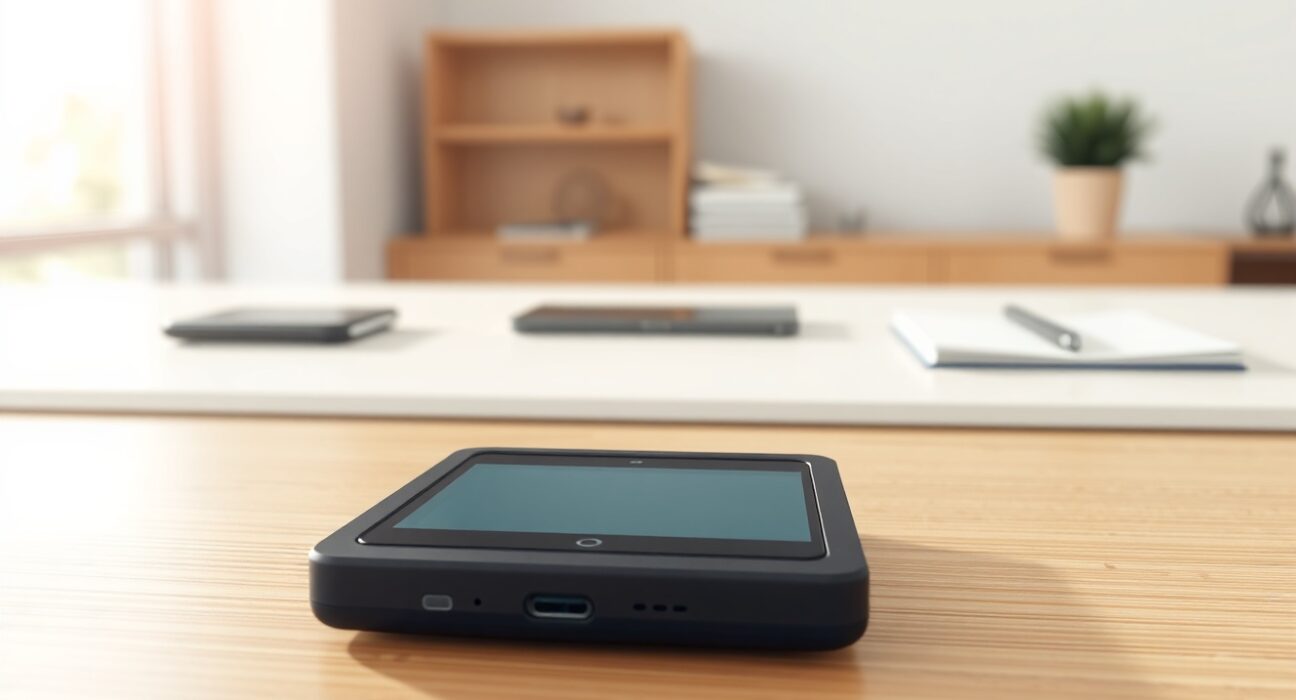 Ledger hardware wallet representing the company's recent $50 million secondary share sale and market position.