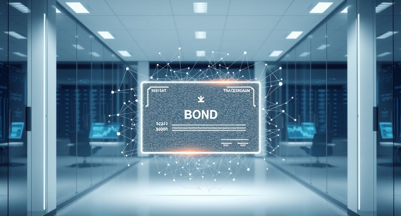 Digital transformation of traditional bonds into blockchain-based tokenized assets for Legal & General's fund.