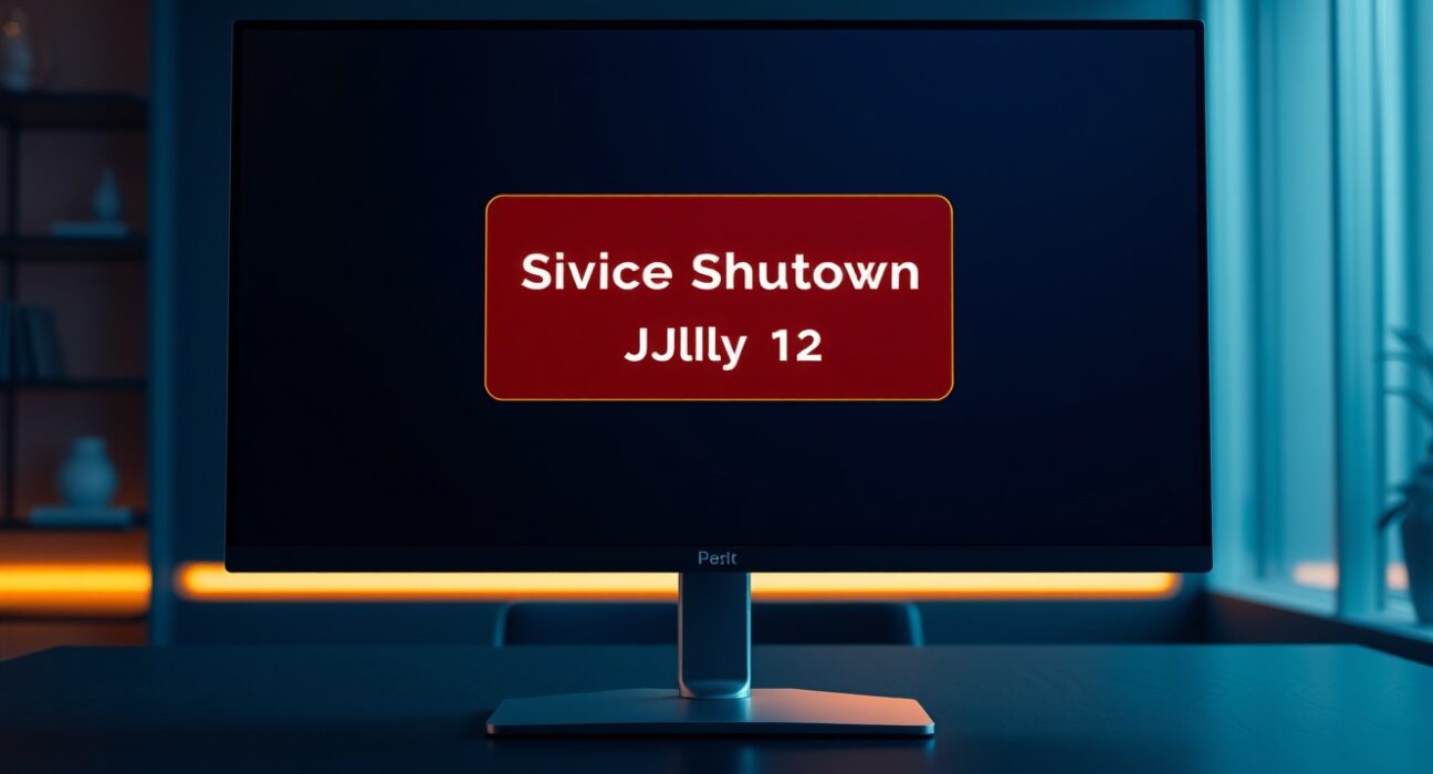 Digital interface of Legend decentralized exchange showing shutdown notice