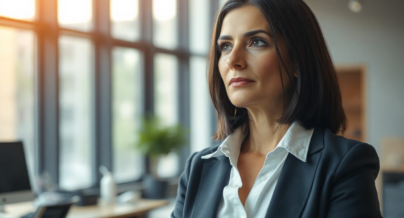 Lilian Weng, co-founder of Thinking Machines, in a professional headshot with a contemplative expression.