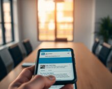 LinkedIn app showing new 'Seems like AI slop' reporting button for flagging AI-generated content