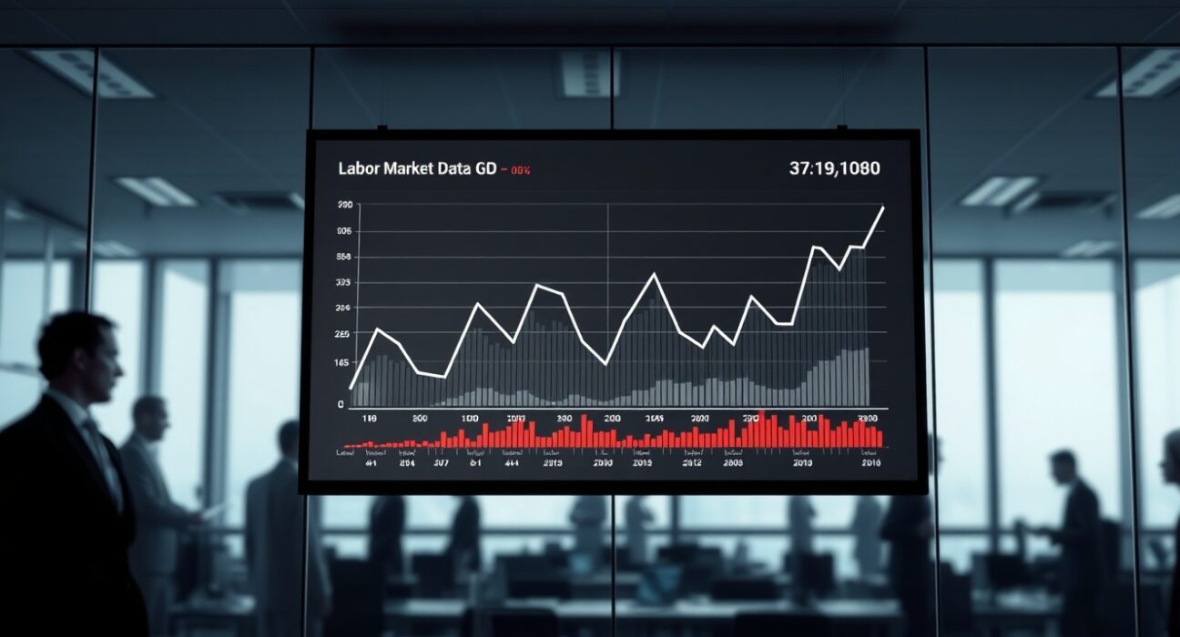 LinkedIn data analysis showing AI impact on hiring trends and job market visualization