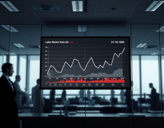 LinkedIn data analysis showing AI impact on hiring trends and job market visualization