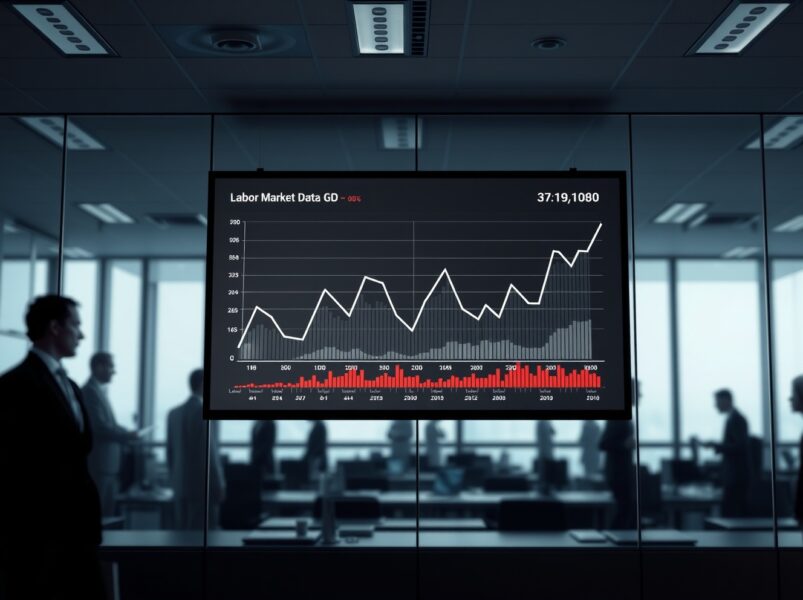 LinkedIn data analysis showing AI impact on hiring trends and job market visualization