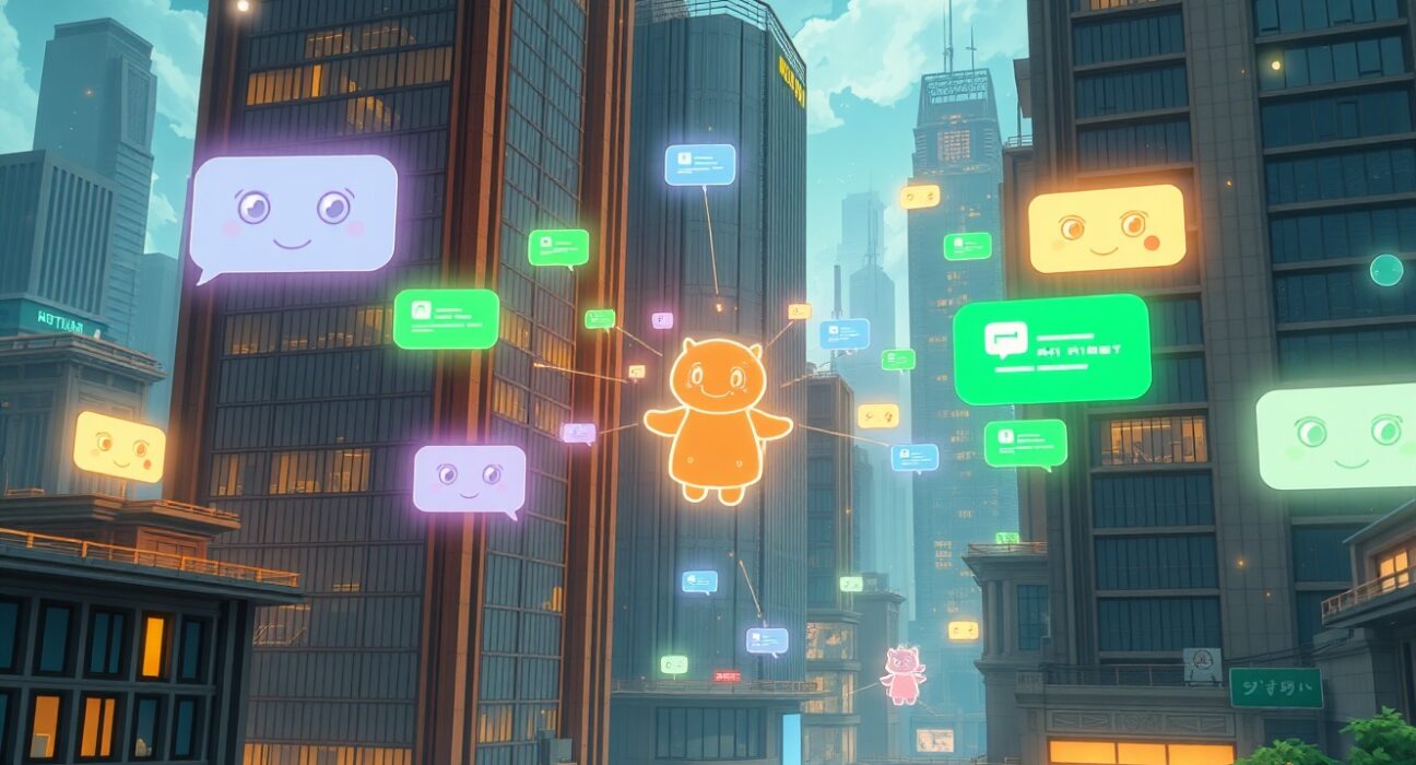 Linq's AI messaging platform connecting businesses with customers through native iMessage and RCS integration