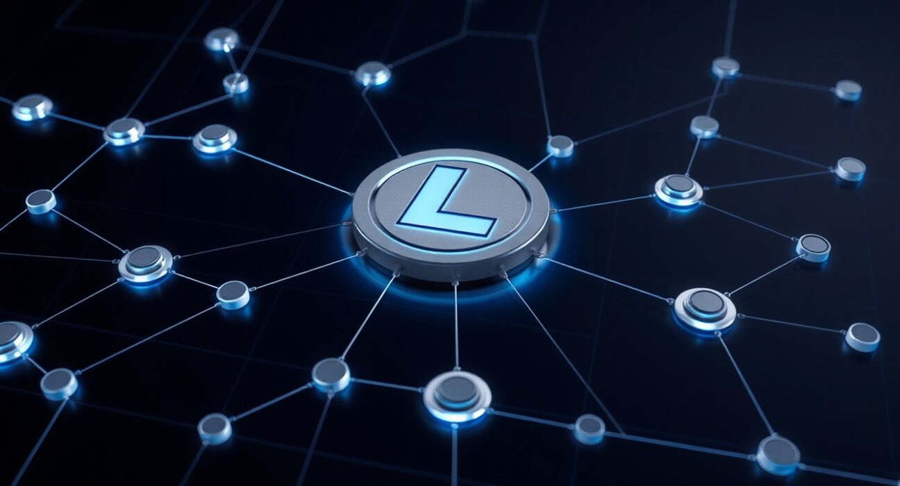 Litecoin network blockchain diagram showing a disruption after a zero-day bug caused a block reorganization