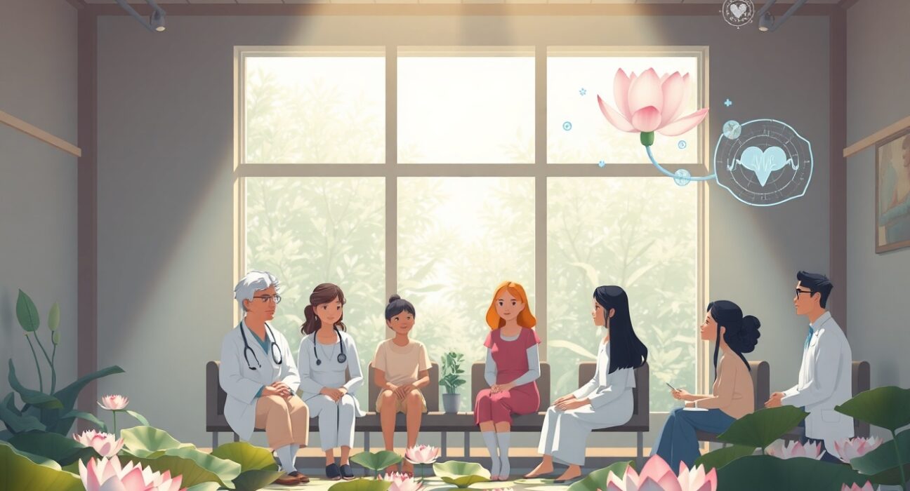 Lotus Health AI doctor platform providing free, accessible primary healthcare through artificial intelligence.