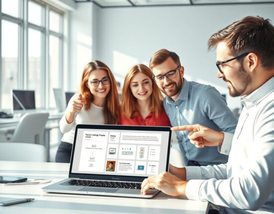 Lovable's vibe-coding platform in use at a Stockholm tech workspace, demonstrating AI-powered app development.