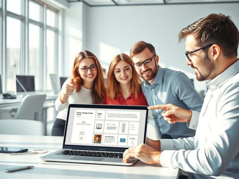 Lovable's vibe-coding platform in use at a Stockholm tech workspace, demonstrating AI-powered app development.
