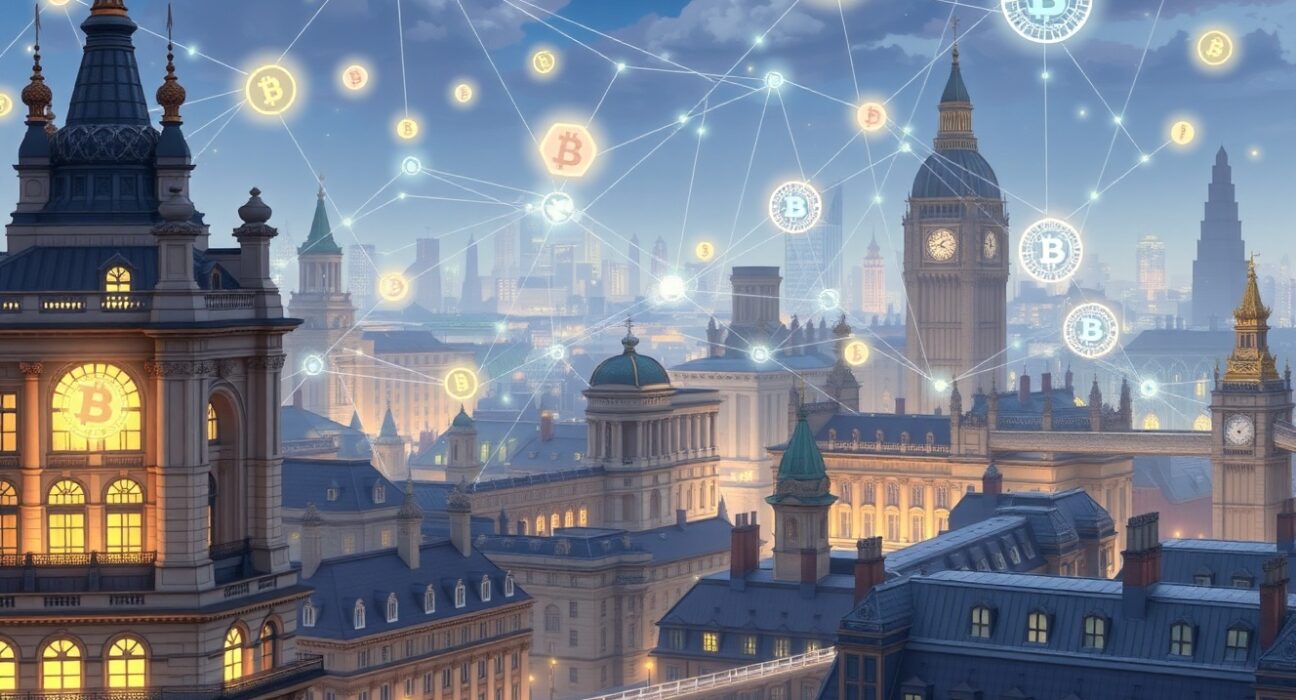 London Stock Exchange Group's blockchain settlement system connecting traditional finance with digital asset networks