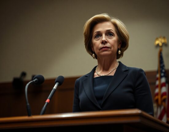 Senator Cynthia Lummis speaking at a Senate hearing about Bitcoin and cryptocurrency regulation.