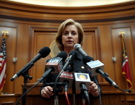 Senator Cynthia Lummis speaking at a Senate hearing, responding to criticism of the CLARITY Act.