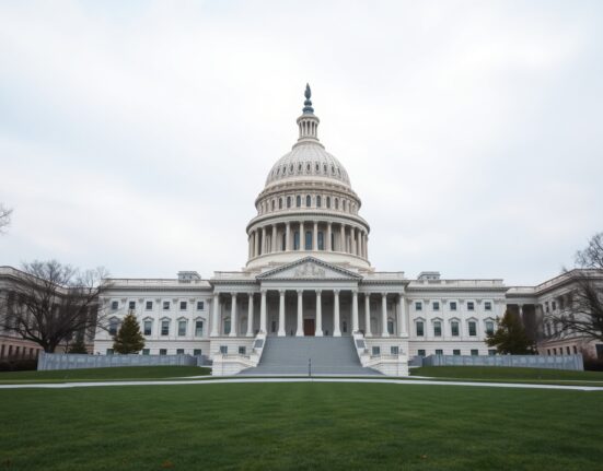 US Capitol building in Washington, DC, where Senate negotiations on the CLARITY Act are ongoing.