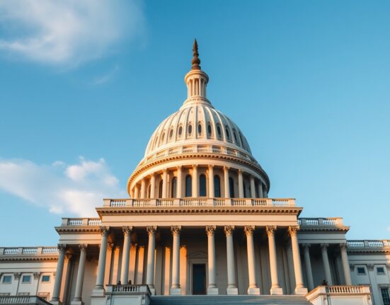 U.S. Capitol building on a sunny day, symbolizing congressional ethics and legislation