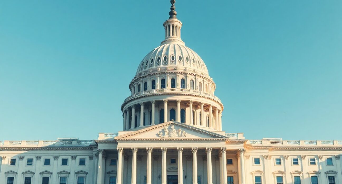 U.S. Capitol building in Washington, D.C., where the CLARITY Act is being considered.