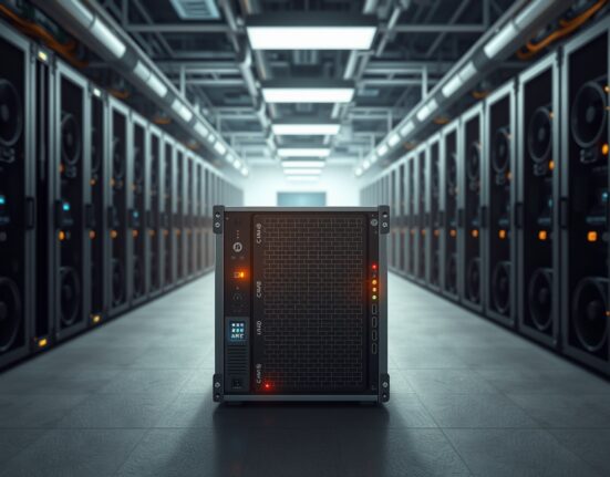 Modern Bitcoin mining facility showing Maestro's new financial product infrastructure for institutional investors