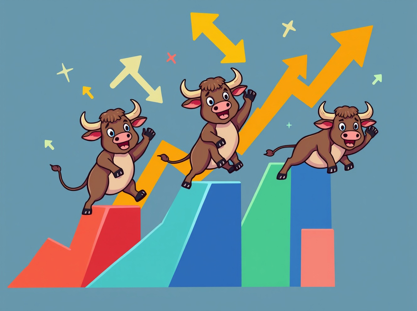 Major US indices surge higher with impressive market momentum