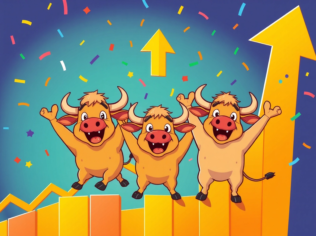 Spectacular Rally: Major US indices surge with impressive gains across all three benchmarks