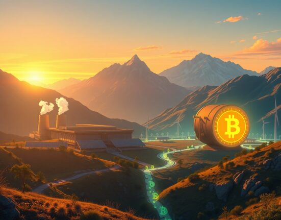 MARA Holdings Bitcoin mining facility and treasury strategy visualization