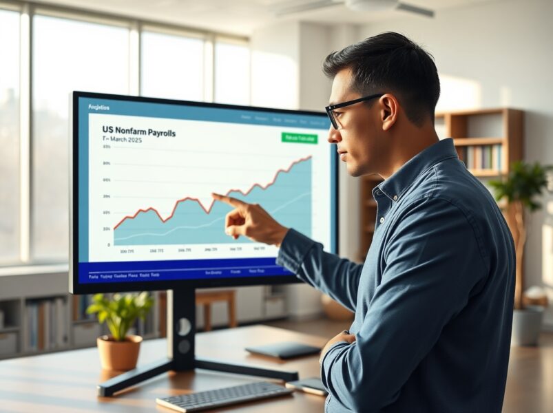 US Nonfarm Payrolls Forecast: March 2025 Jobs Report Expected to Reveal Crucial 60K Gain