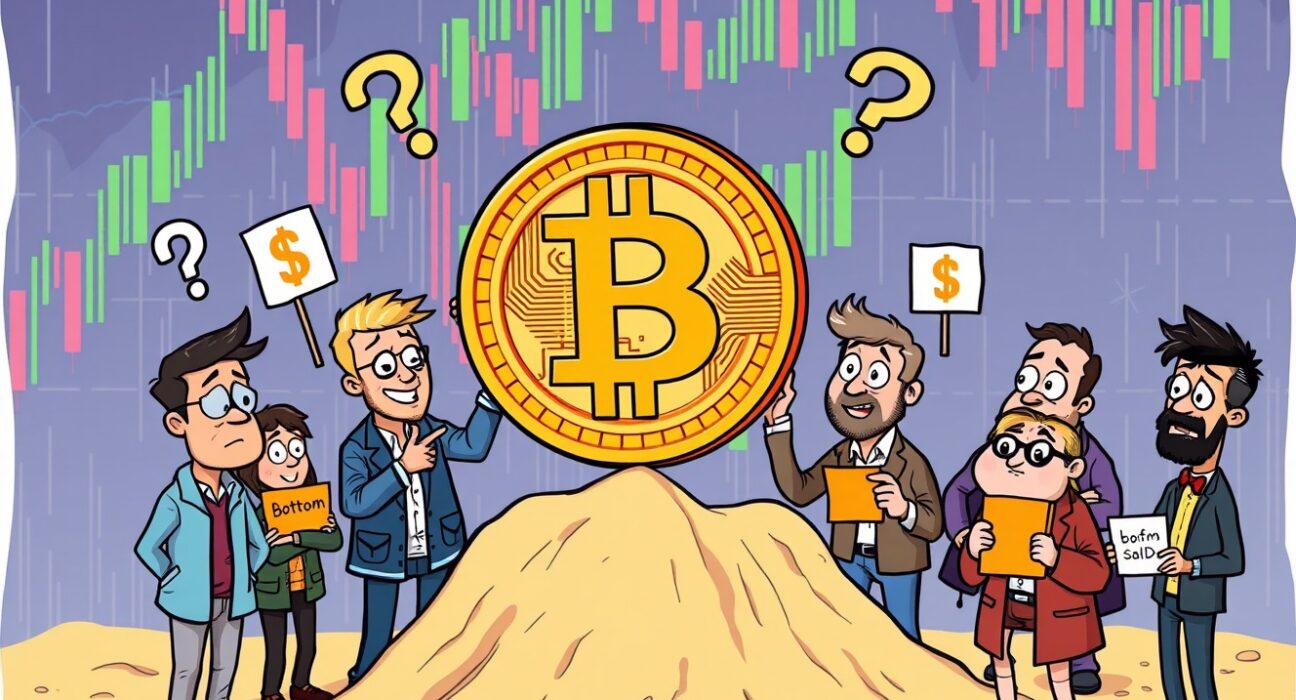 Cryptocurrency traders discovering why market bottom calls often lead to more declines