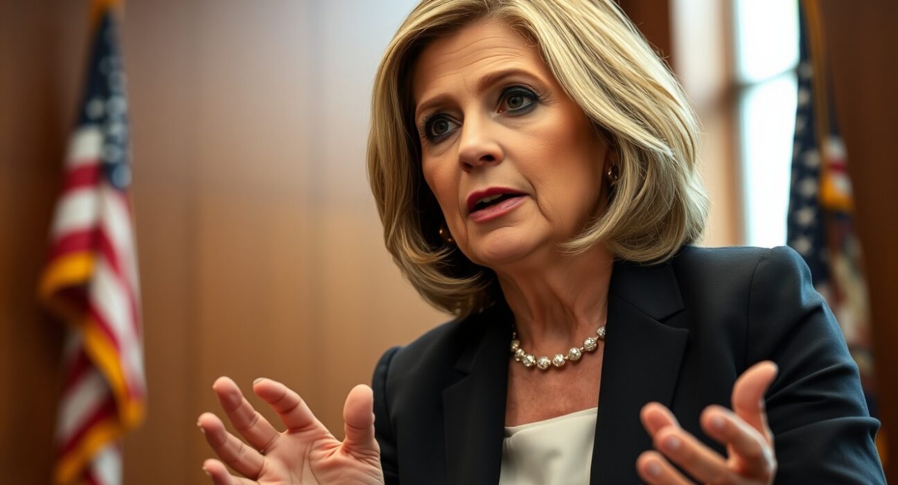 US Senator Cynthia Lummis discusses the market structure bill and DeFi developer protections.