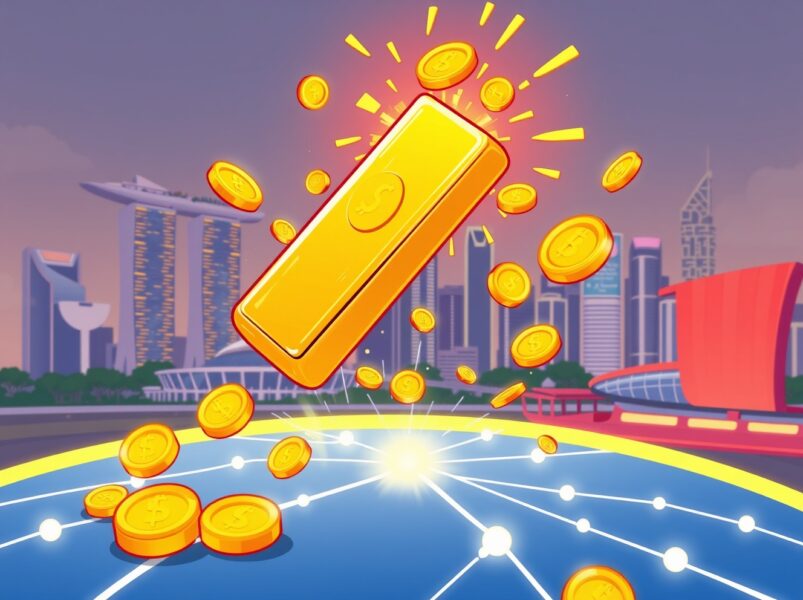 Revolutionary Tokenized Gold Fund: Marketnode Bridges Singapore’s Physical Gold to Solana Blockchain