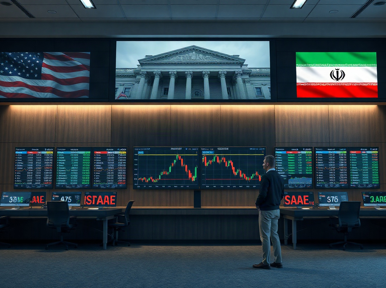 Markets Drift as Investors Await Bessent’s Iran-Related Press Conference; Oil Futures Slide