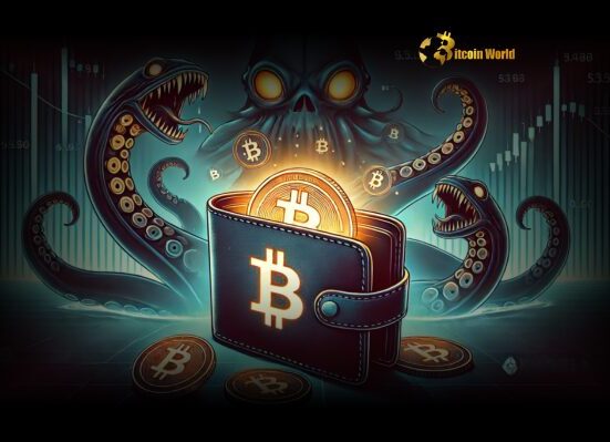 Massive Bitcoin Transfer 6,857 BTC Moves from Kraken to Unknown Wallet