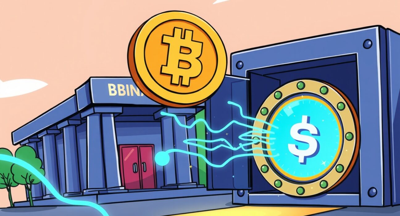 A significant ENA withdrawal transaction visualized, showing digital assets moving from an exchange to a firm's wallet.